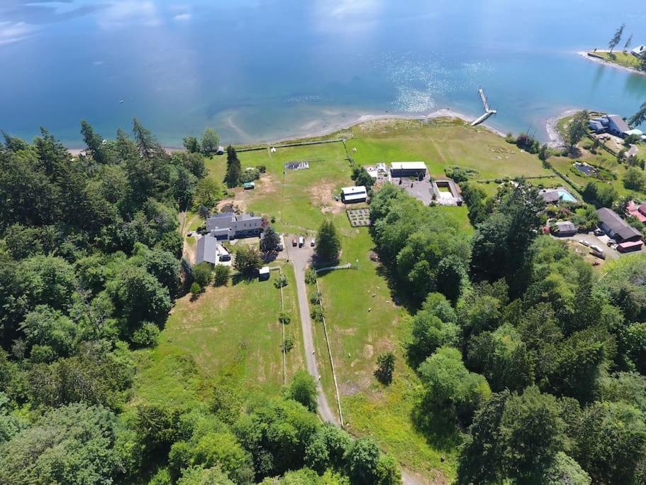 Oceanfront Studio/Loft: Alpacas, Oysters & Kayaks Shelton Exteriör bild