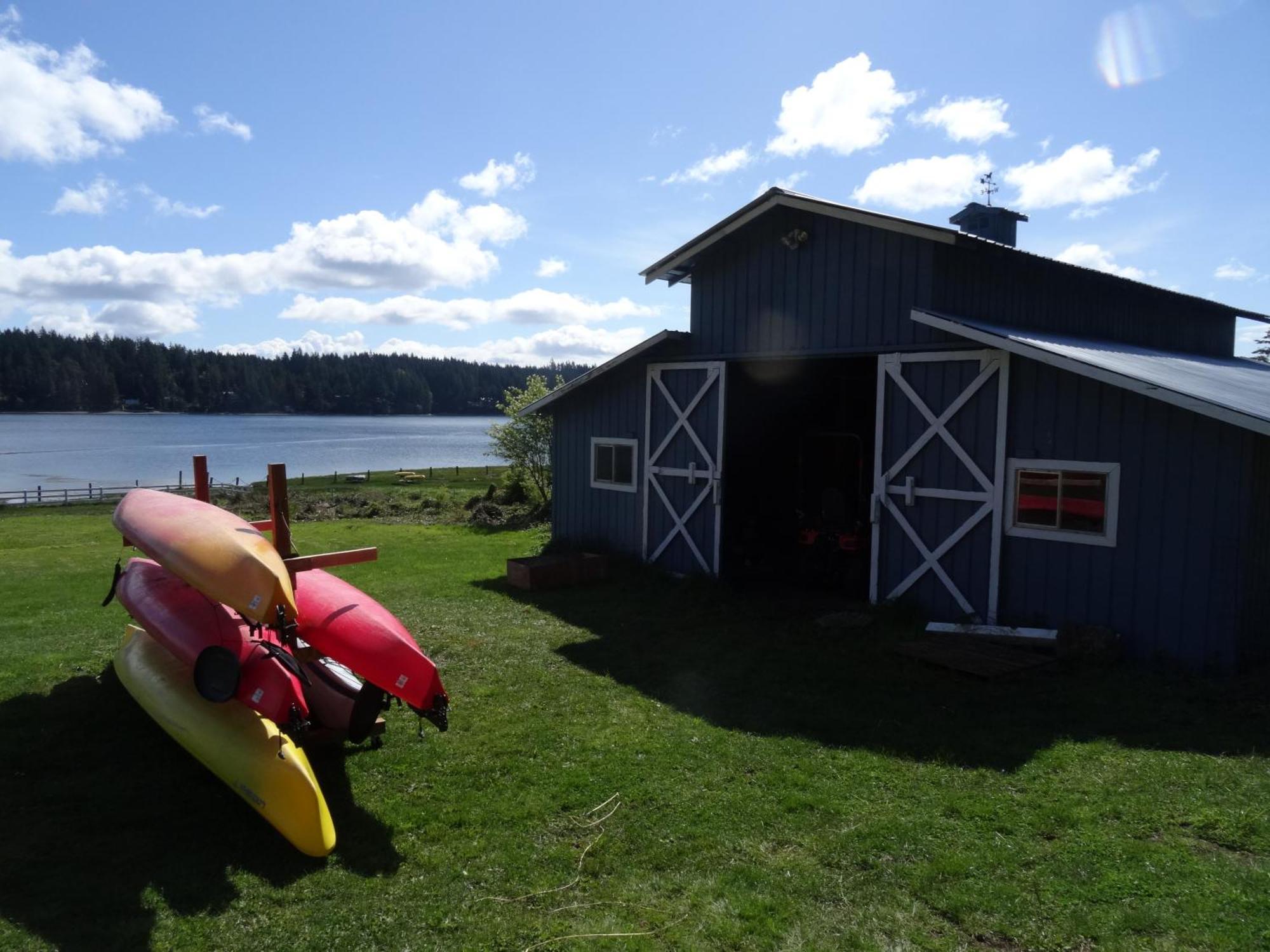 Oceanfront Studio/Loft: Alpacas, Oysters & Kayaks Shelton Exteriör bild